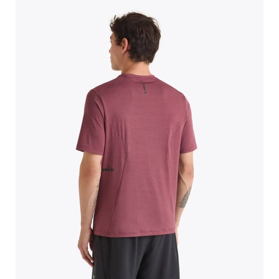 DIADORA - T-shirt Tech Run Crew uomo
