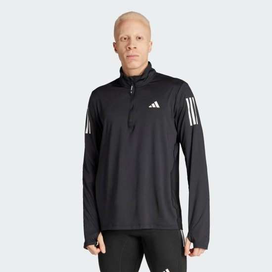 ADIDAS - MAGLIA OWN THE RUN MEZZA-ZIP UOMO