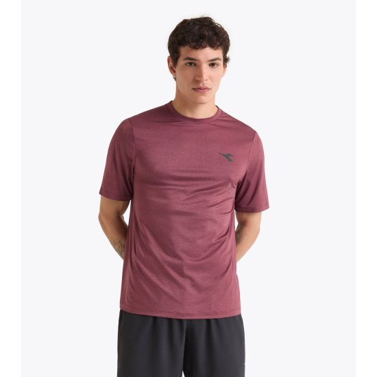 DIADORA - T-shirt Tech Run Crew uomo