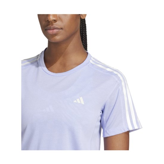 ADIDAS - T-SHIRT A 3 STRISCE OWN THE RUN DONNA