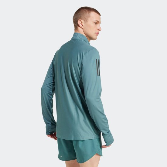 ADIDAS - GIACCA MEZZA-ZIP OWN THE RUN UOMO
