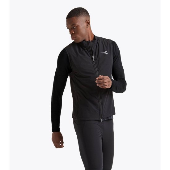 DIADORA - Gilet imbottito senza maniche protezione invernale uomo