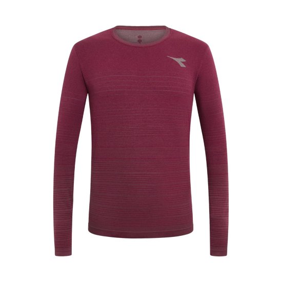 DIADORA - T-shirt a maniche lunghe Stratouno uomo