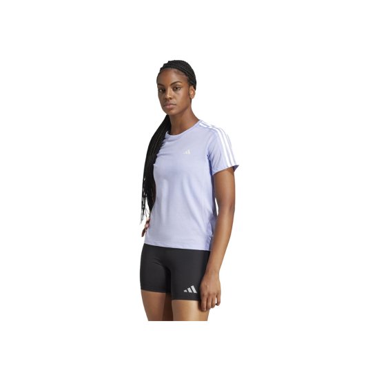 ADIDAS - T-SHIRT A 3 STRISCE OWN THE RUN DONNA