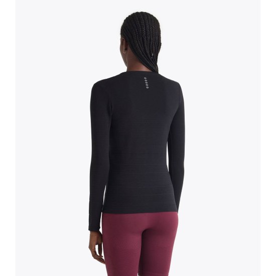 DIADORA - T-shirt a maniche lunghe Stratouno donna