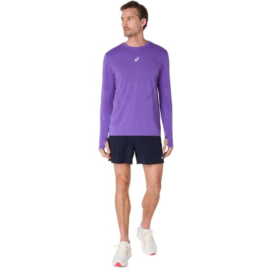 ASICS - Maglietta a maniche lunghe senza cuciture Road uomo