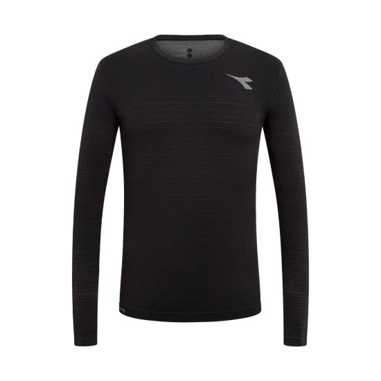 DIADORA - T-shirt a maniche lunghe Stratouno uomo