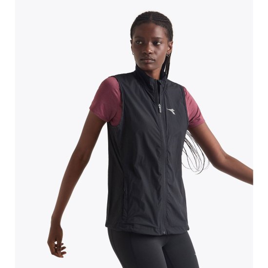 DIADORA - Gilet antivento ripiegabile donna