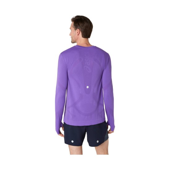ASICS - Maglietta a maniche lunghe senza cuciture Road uomo