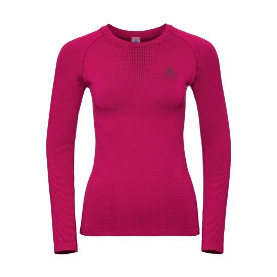 ODLO - MAGLIA TERMICA PERFORMANCE GIROCOLLO NERA DONNA