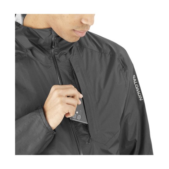 SALOMON - GIACCA BONATTI IMPERMEABILE UOMO NERA