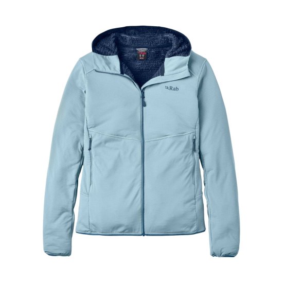 Rab - Pile con cappuccio Evolute donna