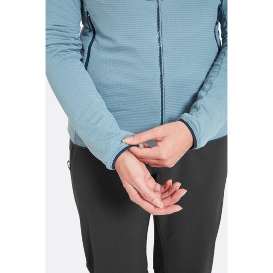 Rab - Pile con cappuccio Evolute donna