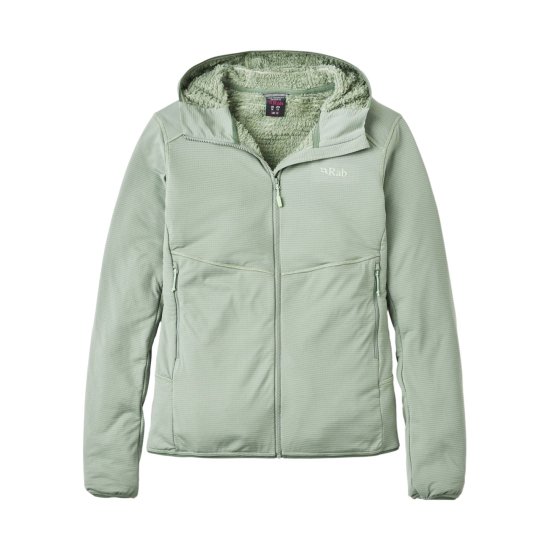 Rab - Pile con cappuccio Evolute donna