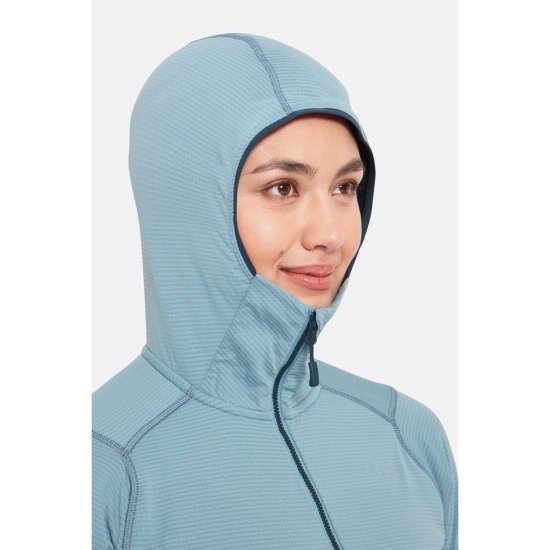 Rab - Pile con cappuccio Evolute donna