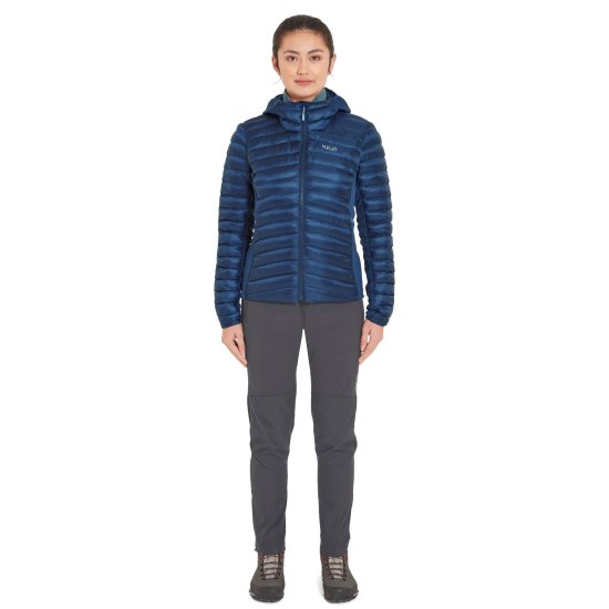 Rab - Piumino con cappuccio Cirrus Flex da donna