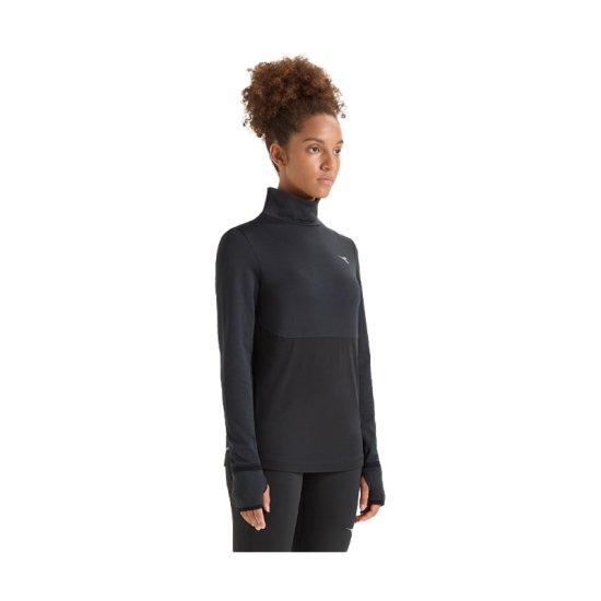 DIADORA - PULLOVER COLLO ALTO WB PROTEZIONE INVERNALE DONNA