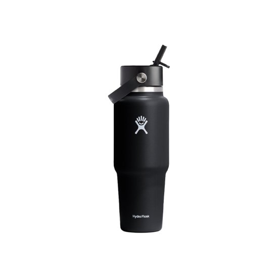 HYDRO-FLASK - Borraccia con cannuccia 32 OZ WIDE