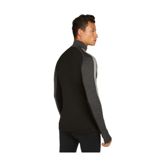 ICEBREAKER - MAGLIA INTIMA ZONEKNIT MERINO 260 MEZZA ZIP UOMO