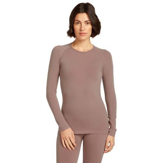 ICEBREAKER - MAGLIA INTIMA MERINO 260 ZONEKNIT GIROCOLLO DONNA