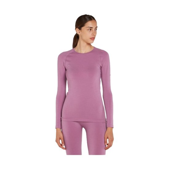 ICEBREAKER - MAGLIA INTIMA MERINO 260 ZONEKNIT GIROCOLLO DONNA