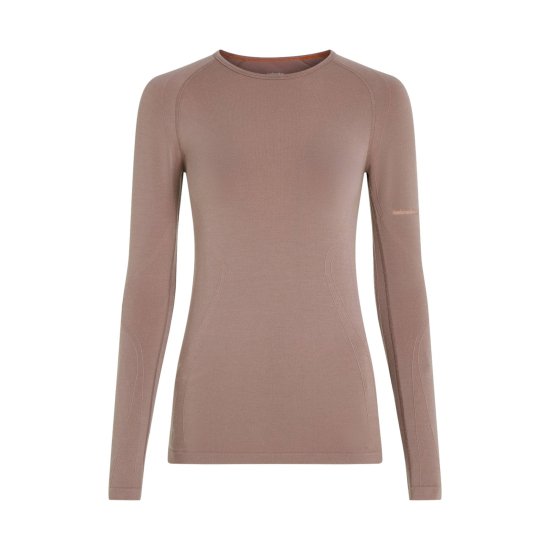 ICEBREAKER - MAGLIA INTIMA MERINO 260 ZONEKNIT GIROCOLLO DONNA