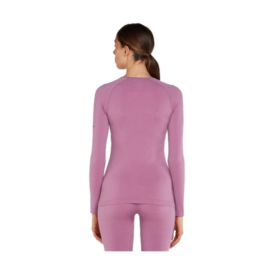 ICEBREAKER - MAGLIA INTIMA MERINO 260 ZONEKNIT GIROCOLLO DONNA