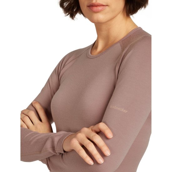 ICEBREAKER - MAGLIA INTIMA MERINO 260 ZONEKNIT GIROCOLLO DONNA