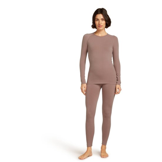 ICEBREAKER - MAGLIA INTIMA MERINO 260 ZONEKNIT GIROCOLLO DONNA