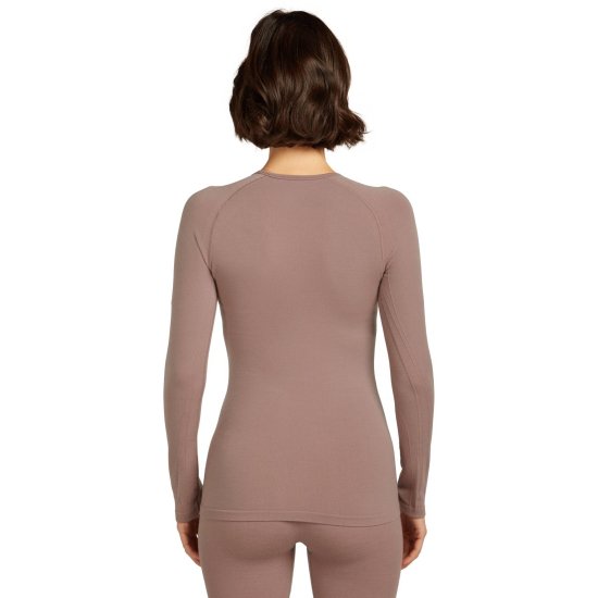 ICEBREAKER - MAGLIA INTIMA MERINO 260 ZONEKNIT GIROCOLLO DONNA