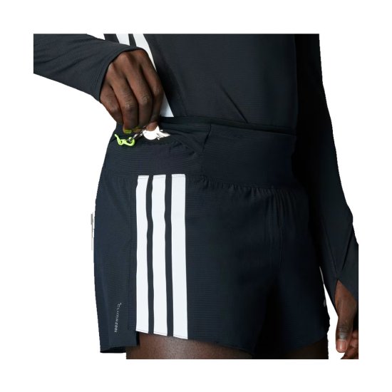 ADIDAS - SHORT ADIZERO RUNNING GEL POCKET UOMO 18cm