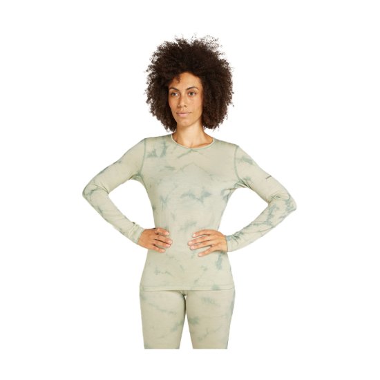 ICEBREAKER - MAGLIA INTIMA MÉRINO 200 OASIS MANICHE LUNGHE DONNA