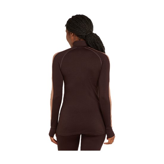 ICEBREAKER - SOTTOSTRATO ZONEKNIT MERINO 260 MEZZA ZIP DONNA