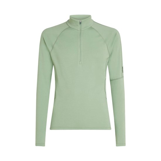 ICEBREAKER - MAGLIA INTIMA MERINOFINE POLAR 300 MEZZA ZIP UOMO