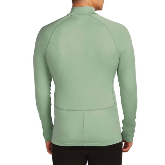 ICEBREAKER - MAGLIA INTIMA MERINOFINE POLAR 300 MEZZA ZIP UOMO