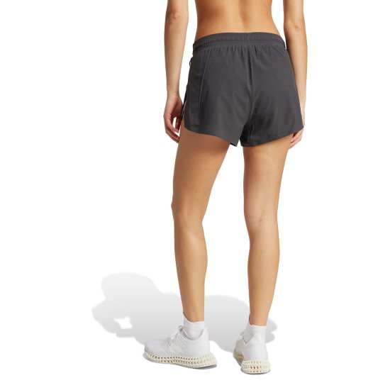 ADIDAS - Pantaloncino con spacco adidas Adizero Road To Records donna