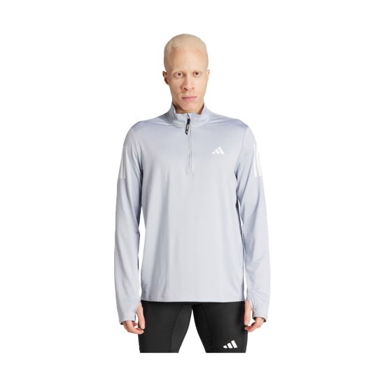 ADIDAS - MAGLIA MEZZA ZIP OWN THE RUN UOMO