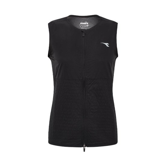 DIADORA - GILET SMANICATO TECH PADDED RUN CREW DONNA