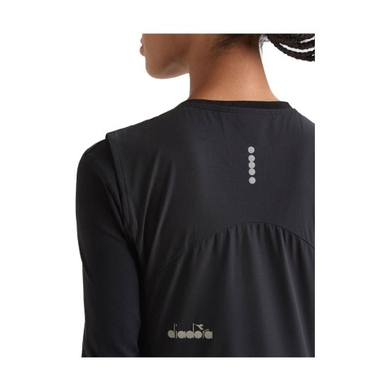 DIADORA - GILET SMANICATO TECH PADDED RUN CREW DONNA