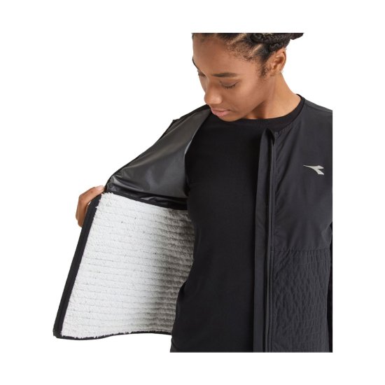 DIADORA - GILET SMANICATO TECH PADDED RUN CREW DONNA