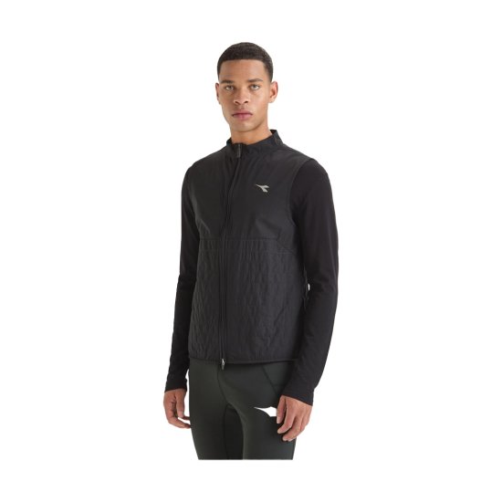 DIADORA - GILET SMANICATO TECH PADDED RUN CREW UOMO