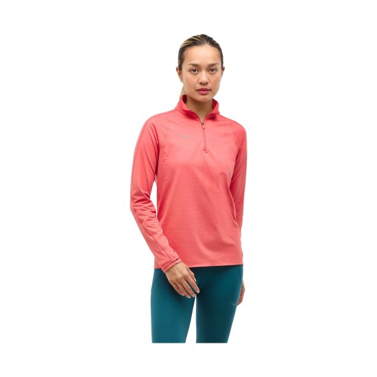 HOKA - Maglia a maniche lunghe mezza-zip GLIDETECH donna