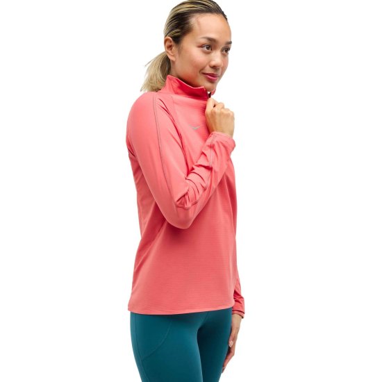 HOKA - Maglia a maniche lunghe mezza-zip GLIDETECH donna