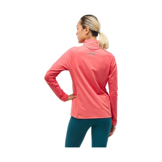 HOKA - Maglia a maniche lunghe mezza-zip GLIDETECH donna