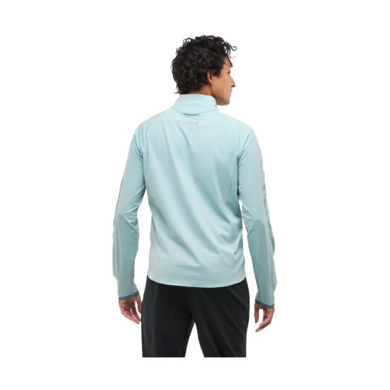 HOKA - MAGLIA MANICHE LUNGHE MEZZA ZIP GLIDETECH UOMO