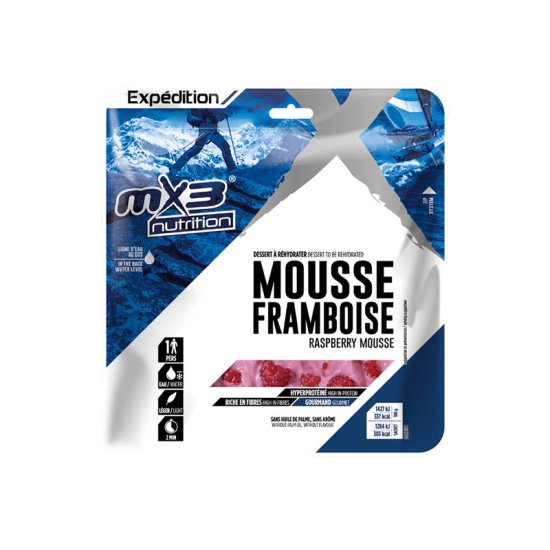 MX3 - DESSERT LIOFILIZZATO - MOUSSE AI LAMPONI