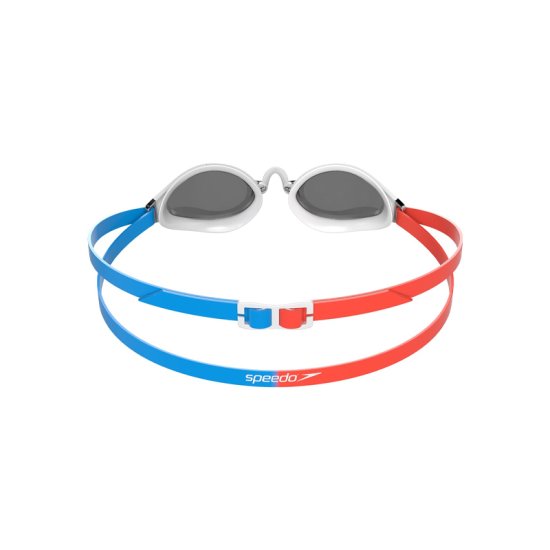 SPEEDO - OCCHIALINI DA NUOTO FASTSKIN SPEEDSOCKET 2 MIROIR BLU/ROSSO
