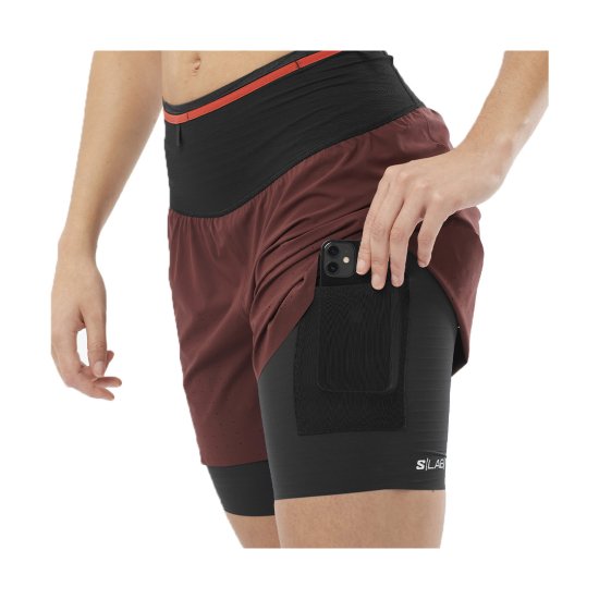 SALOMON - Short S/Lab Ultra 2-in-1 donna