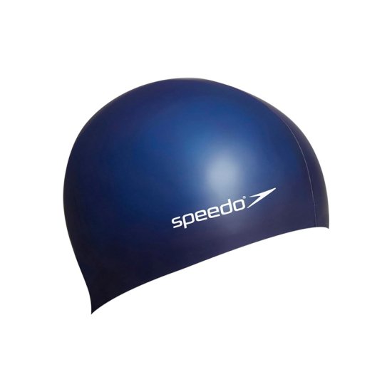 SPEEDO - CUFFIA DA NUOTO FLAT IN SILICONE P12 BLU