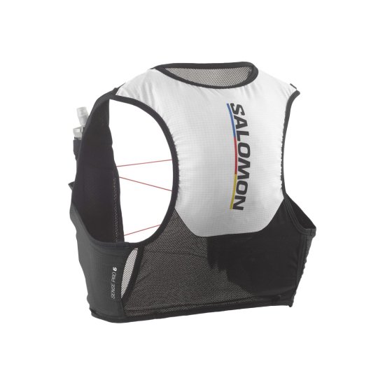 SALOMON - Sacca d'idratazione SENSE PRO 6 RACE FLAG con flaconi